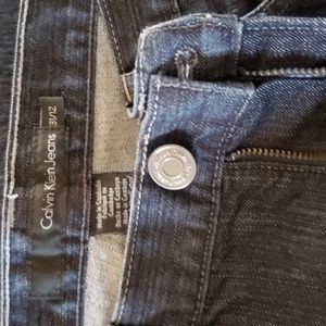 Calvin Klein Dark Wash Flared Jeans